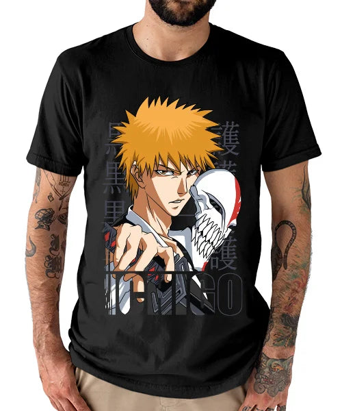 Bleach Ichigo Kurosaki mirada T-Shirt