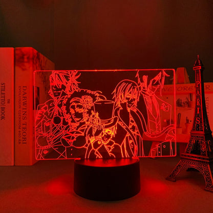 Anime Black Butler 3D Lamp