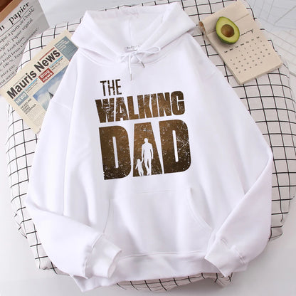 The Walking Dad Printing Hoodie