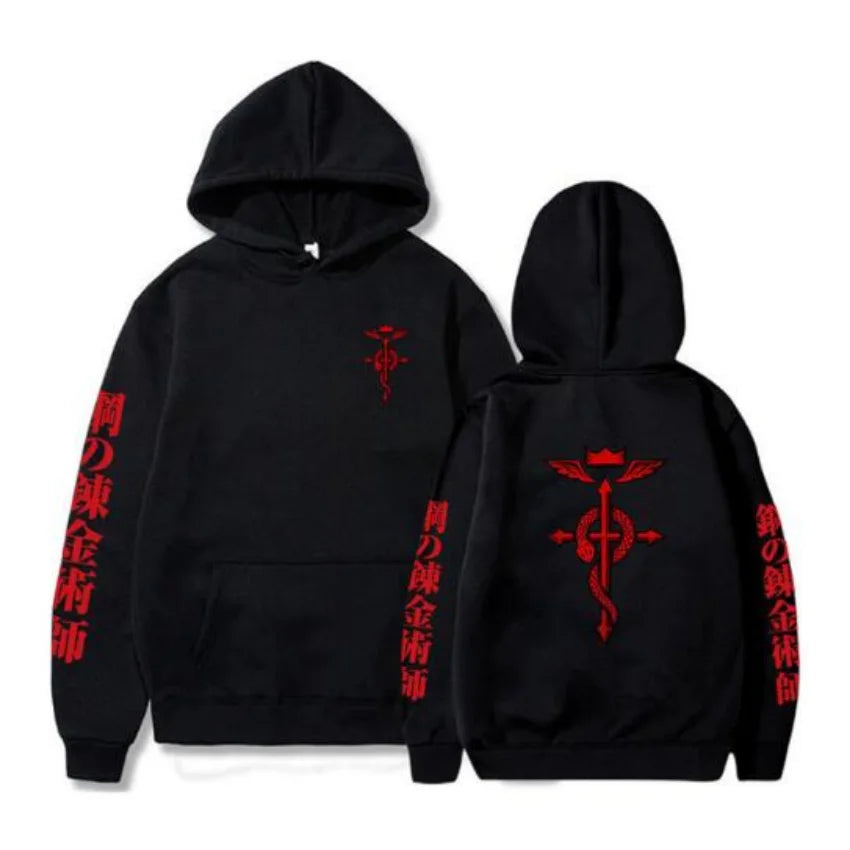 Fullmetal Alchemist Edward Elric Hoodie