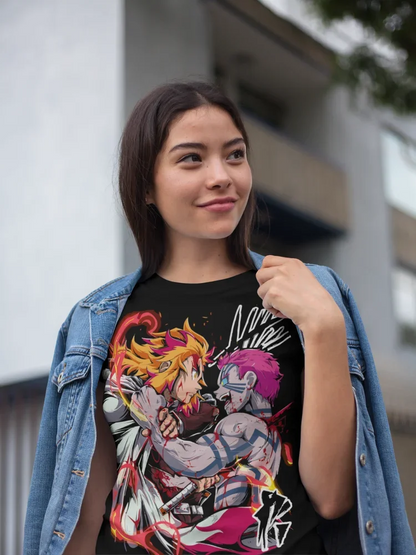 Rengoku Akaza Demon Slayer Kimetsu No Yaiba T-Shirt