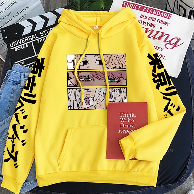 Tokyo Revengers Manjirou Sano Izana Kurokawa Eyes Hoodie