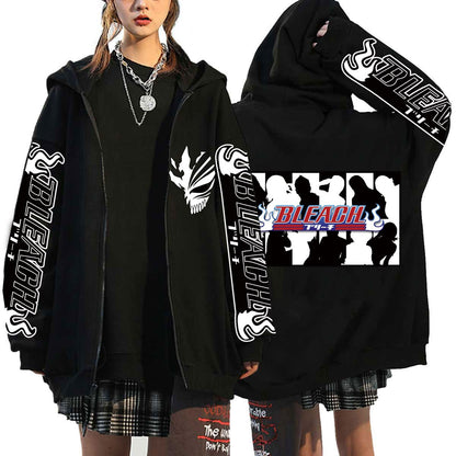 Bleach Kurosaki Ichigo Zipper Hoodie