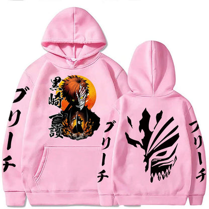 Bleach Kurosaki Ichigo Kuchiki Byakuya Abarai Renji Hoodie