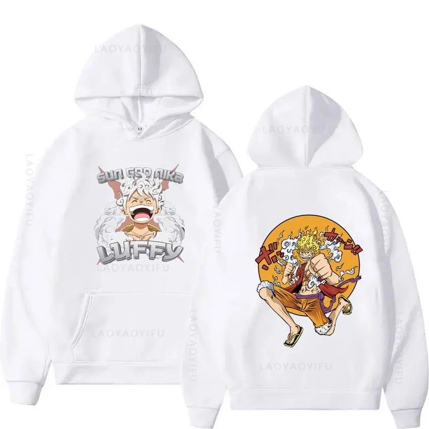 Gear 5 Luffy Theme New in Hoodies