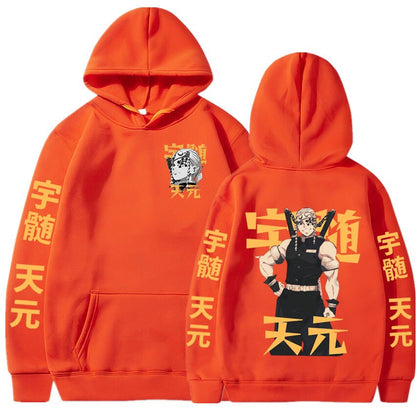 Demon Slayer Uzui Tengen Graphic Hoodie