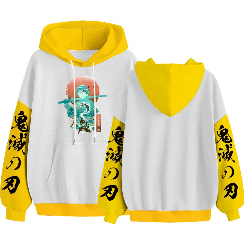 Demon Slayer Kamado Tanjirou Printed Hoodies