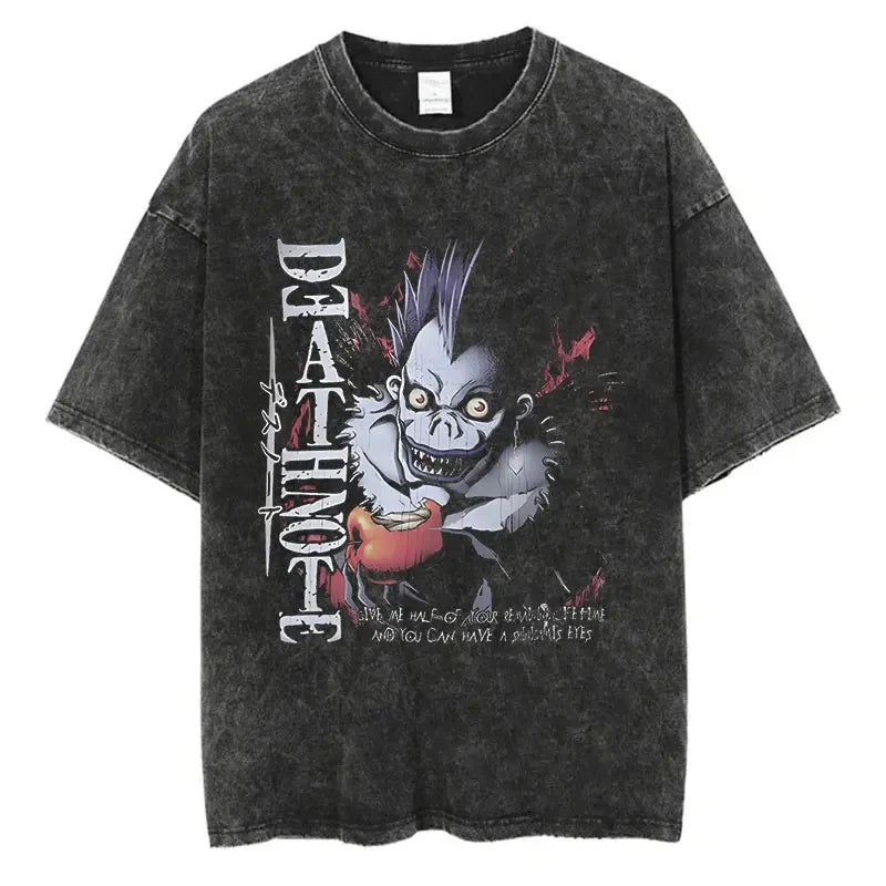 Death Note Retro Wash T-shirt