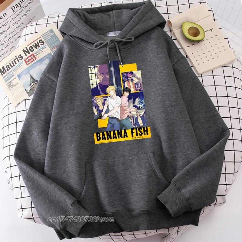 Banana Fish Printed Hoody