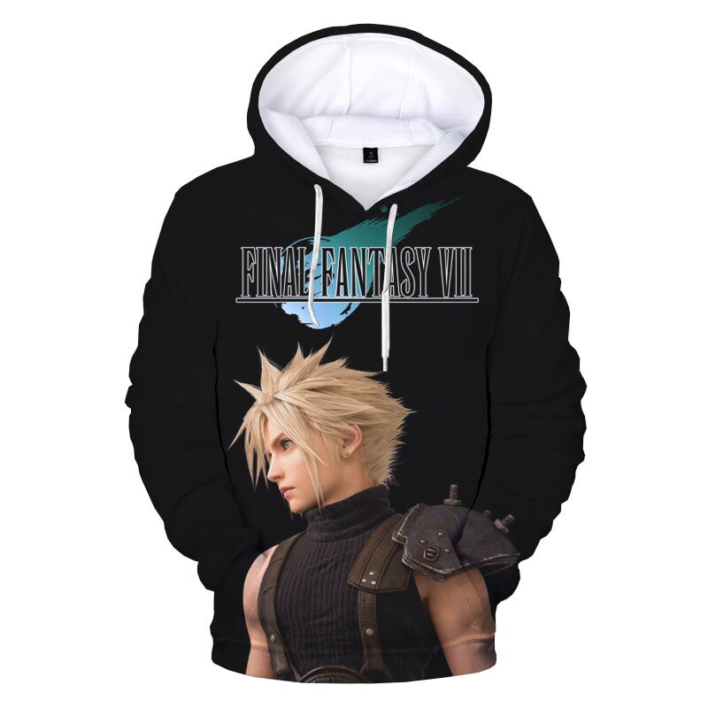 Final Fantasy 3D Print Hoodie