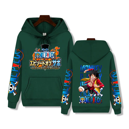 One Piece Agile Luffy Hoodie