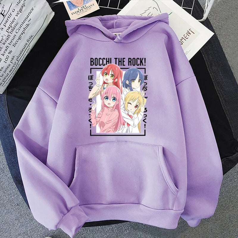 Bocchi The Rock Funny Hoodies