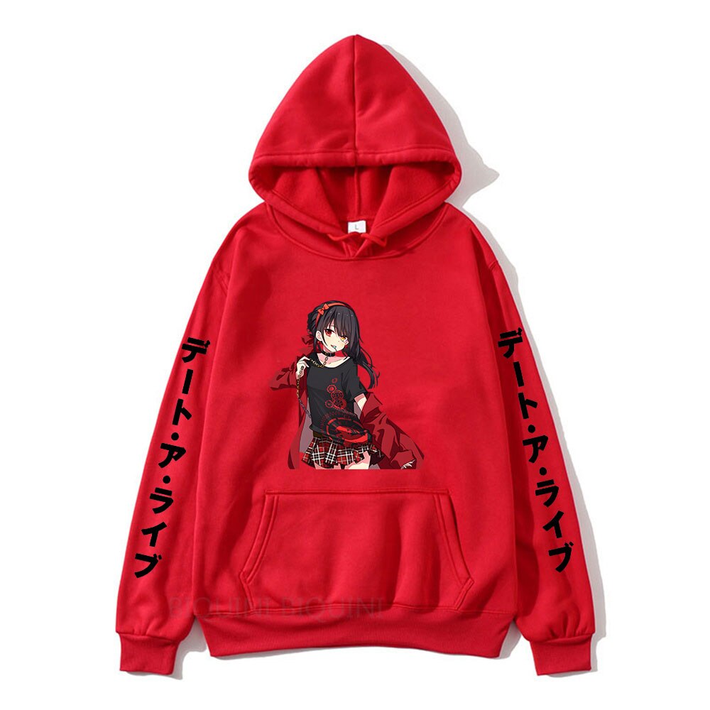 Tokisaki Kurumi Date A Live Hoodies