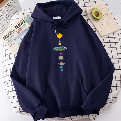 The Eight Planets Of The Solar System Hoodie