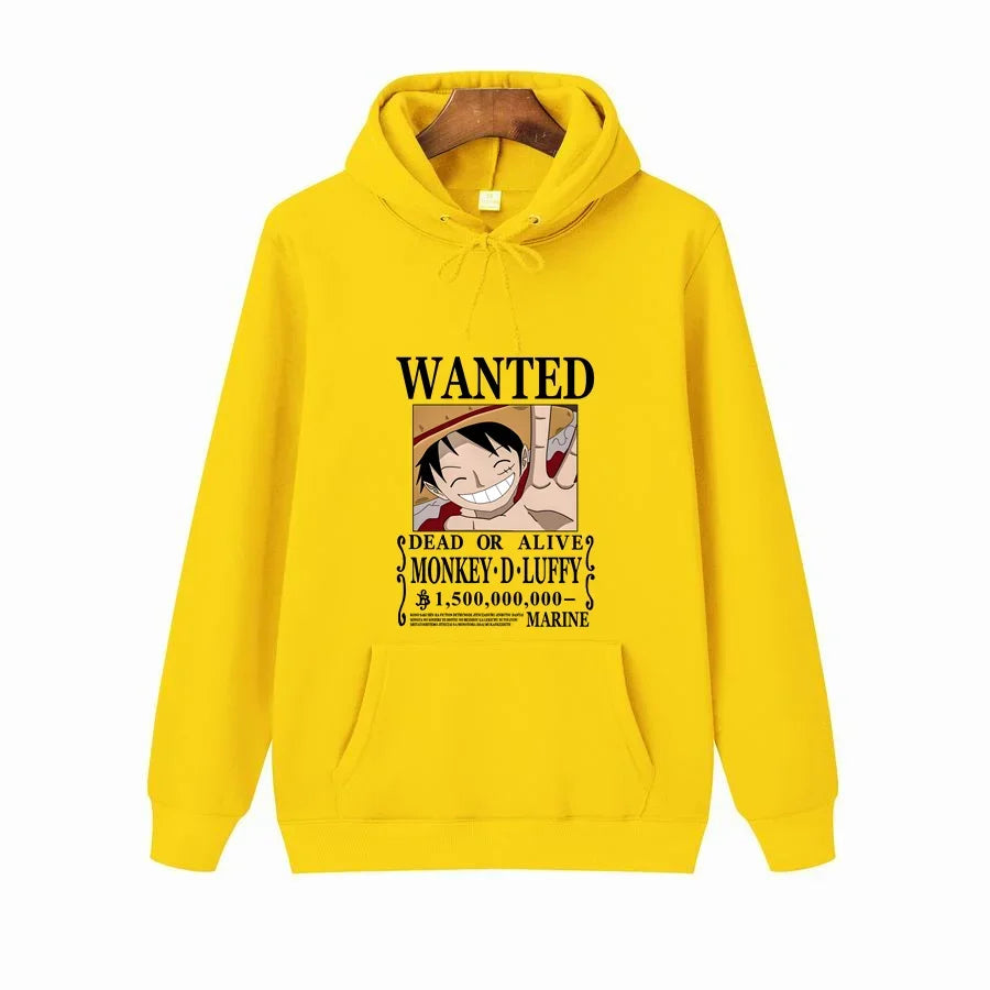 One Piece Winter Manga Hoodie