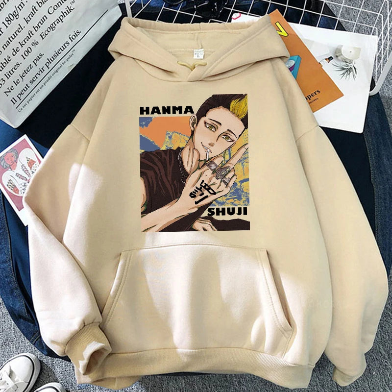 Tokyo Revengers Haikyuu Manga Hanma Shuuji Hoodie