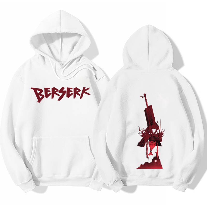 Berserk Terror Big Knife Printed Hoodie