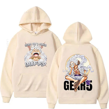 Gear 5 Luffy Theme New in Hoodies