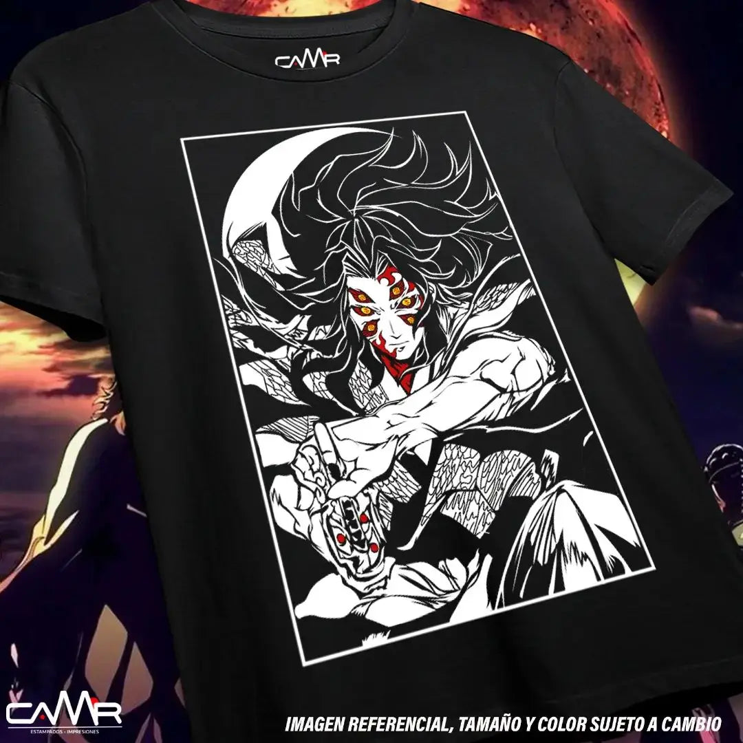 Upper Moons Kokushibo Kimetsu no Yaiba Demon Slayer T-Shirt