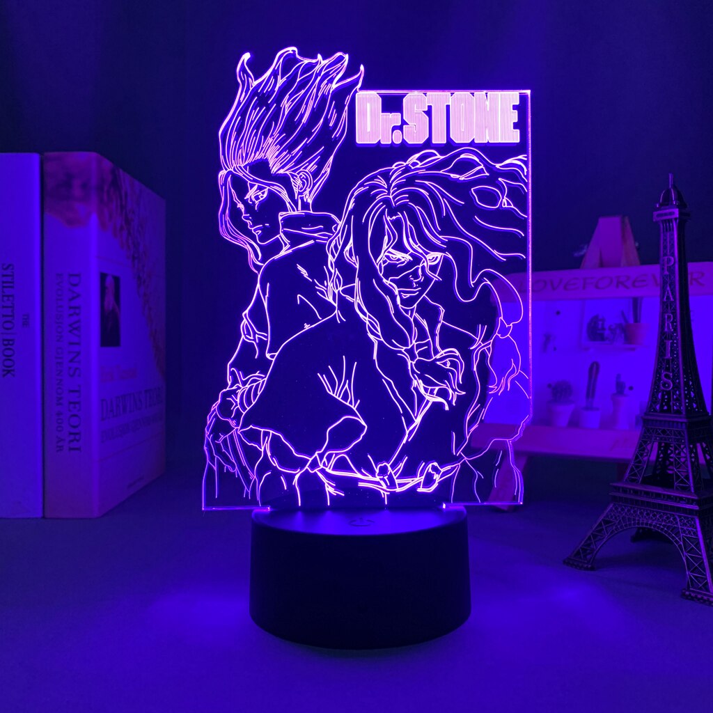 Dr. Stone 3D Lamp