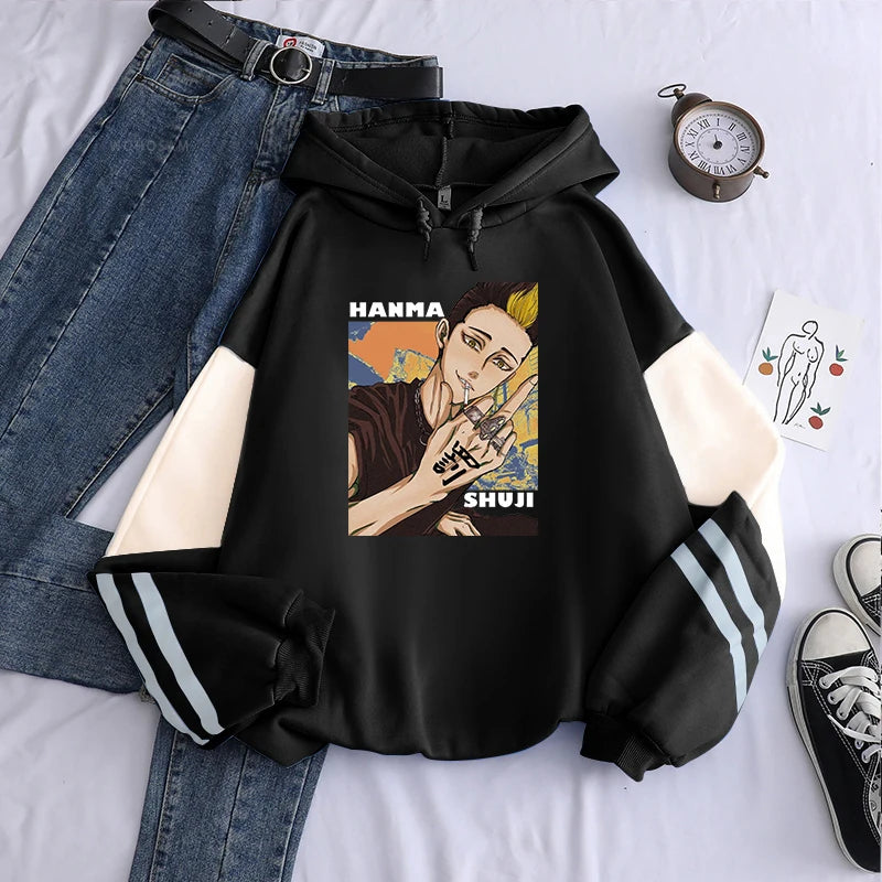 Tokyo Revengers Haikyuu Manga Hanma Shuuji Hoodie