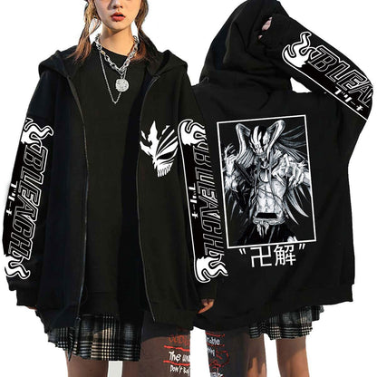 Bleach Kurosaki Ichigo Zipper Hoodie