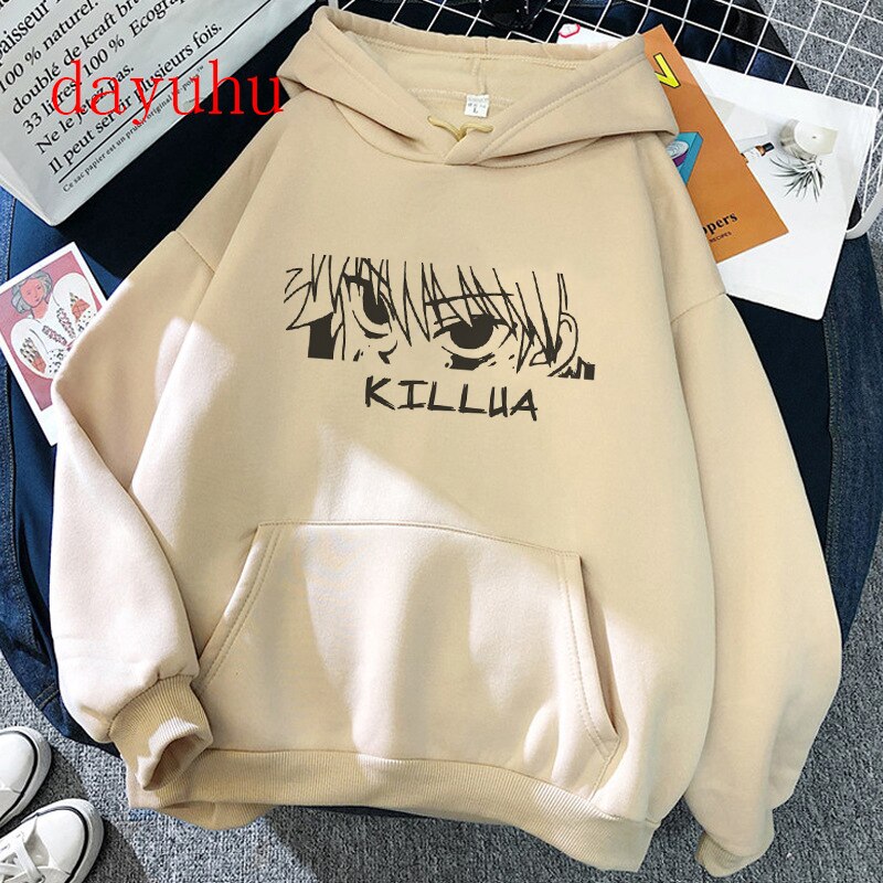 Hunter X Hunter Killua Zoldyck Devil Eye Print Hoodies