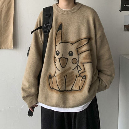 pokemon Pikachu Printed Sweatshirt