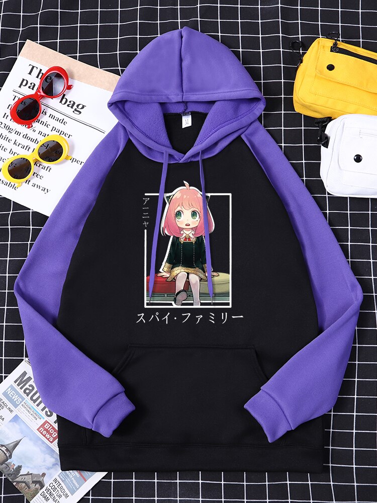 Spy x Family Anya Sitting On A Stool Hoodie