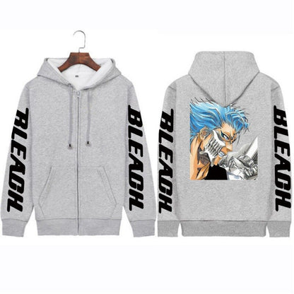 Bleach Aizen Sousuke Pullovers Zipper Hoodie