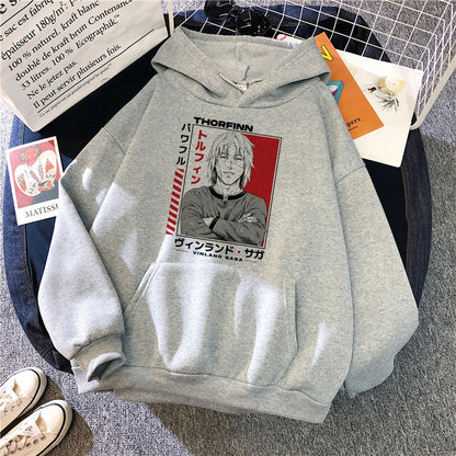 Thorfinn Vinland Saga Vinrando Saga Hoodies