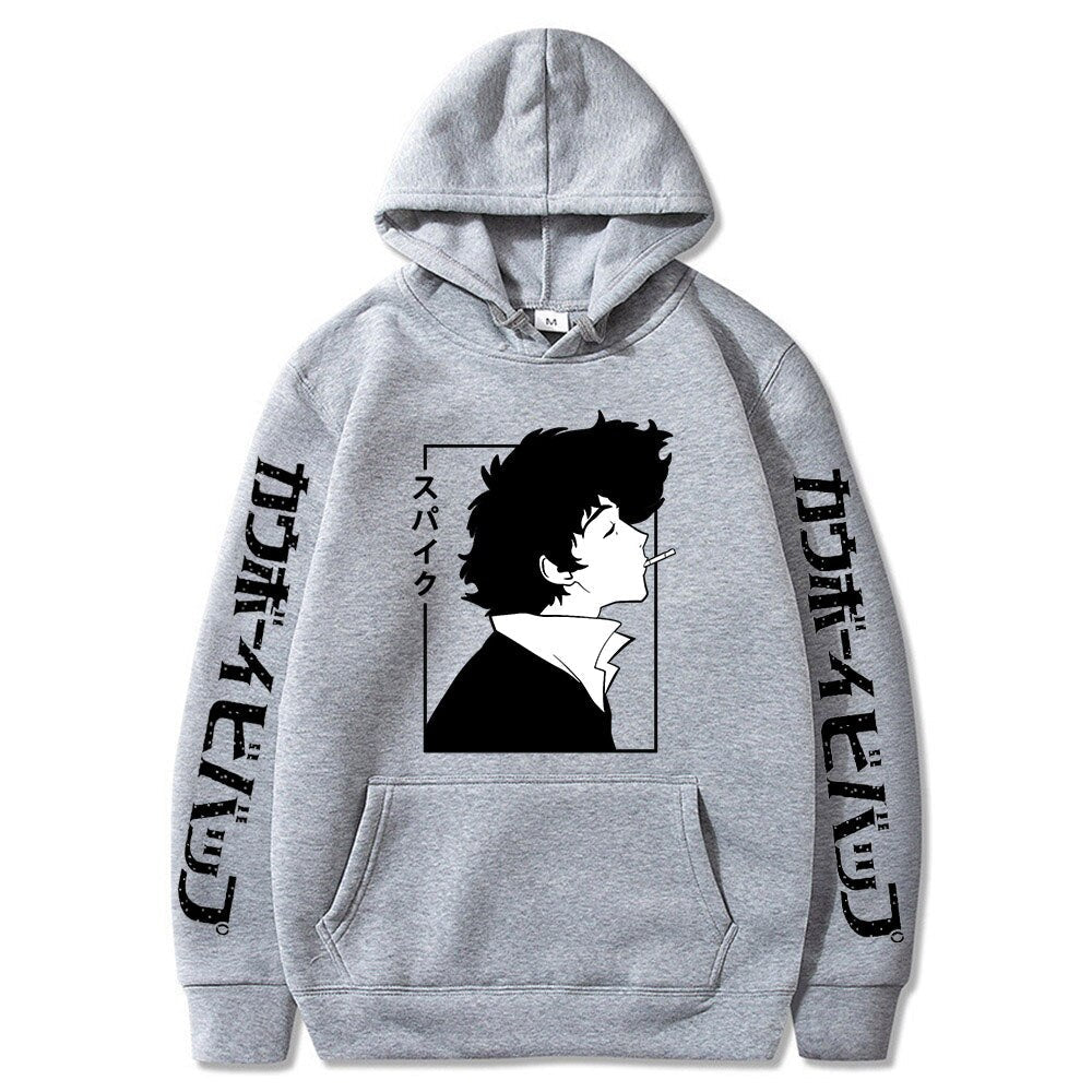 Cowboy Bebop Spiegel Spike Valentine Faye Black Jet Hoodies