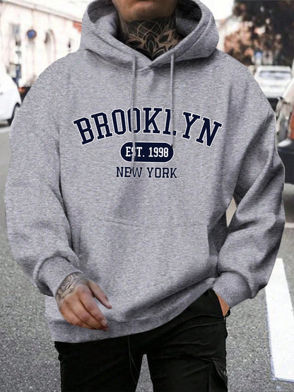 Brooklyn Est 1998 New York Printing Hoodies