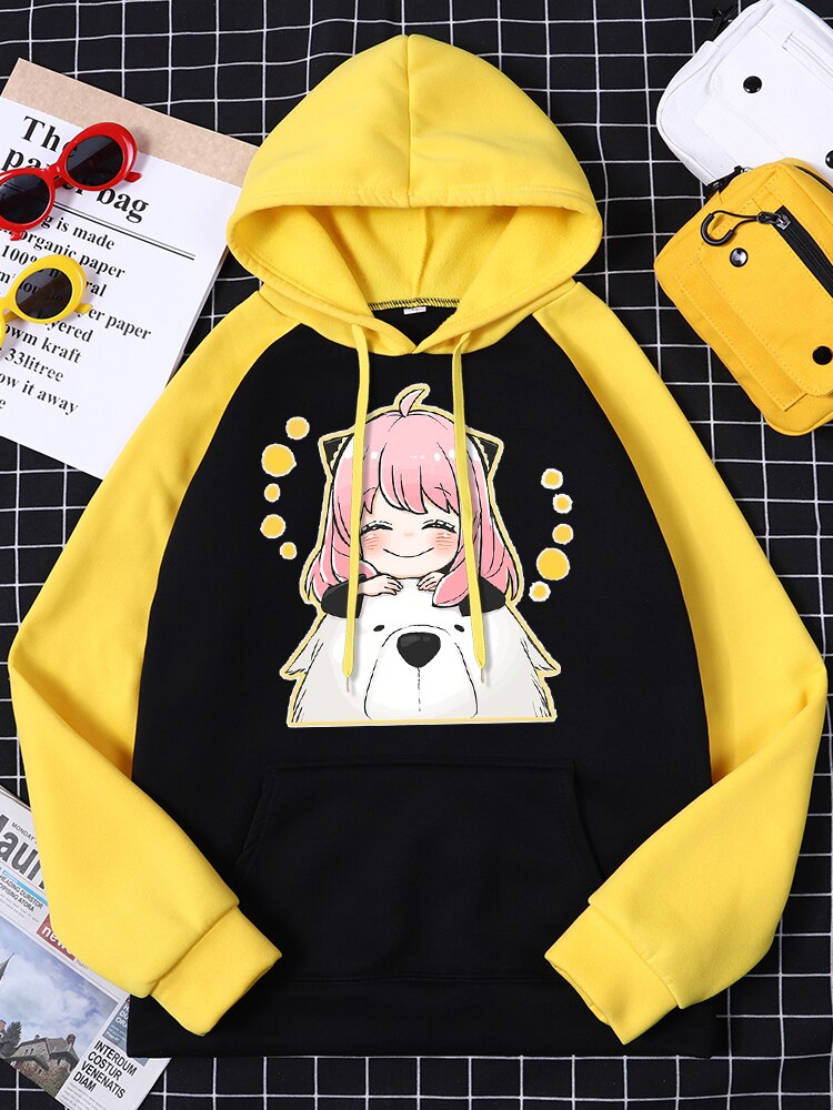 Spy X Family Cute Anya And Bond Forger Hoodie