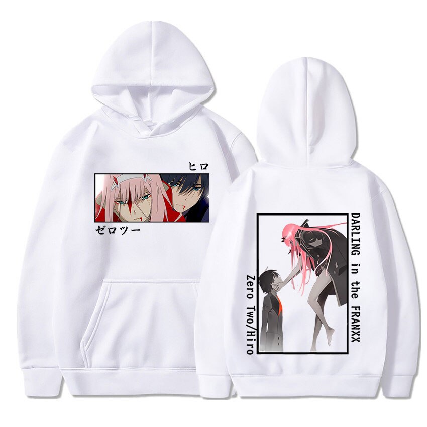 Darling In The Franxx Zero Two Hiro Hoodies