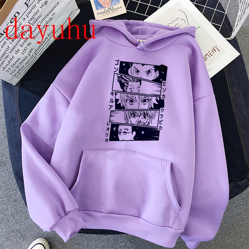 Hunter X Hunter Killua Zoldyck Devil Eye Print Hoodies