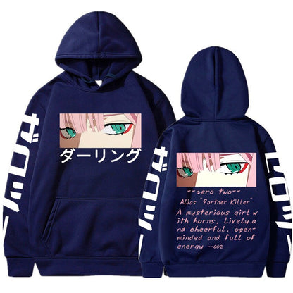 Darling In The Franxx Zero Two Eyes Hoodie