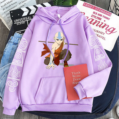 Avatar The Last Airbender Manga Aang  Hoodie