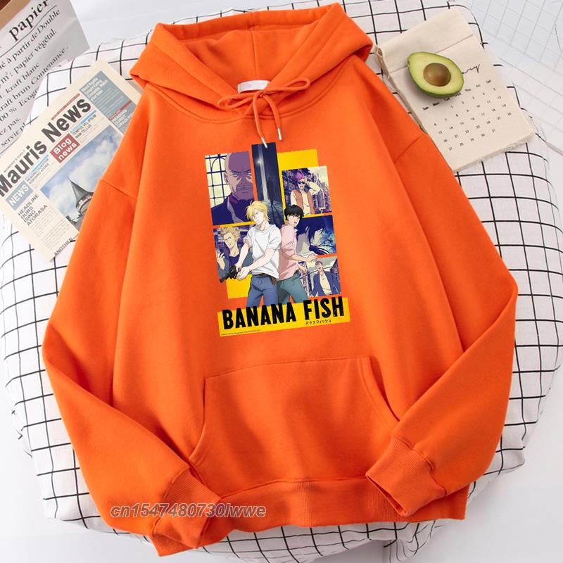 Banana Fish Printed Hoody