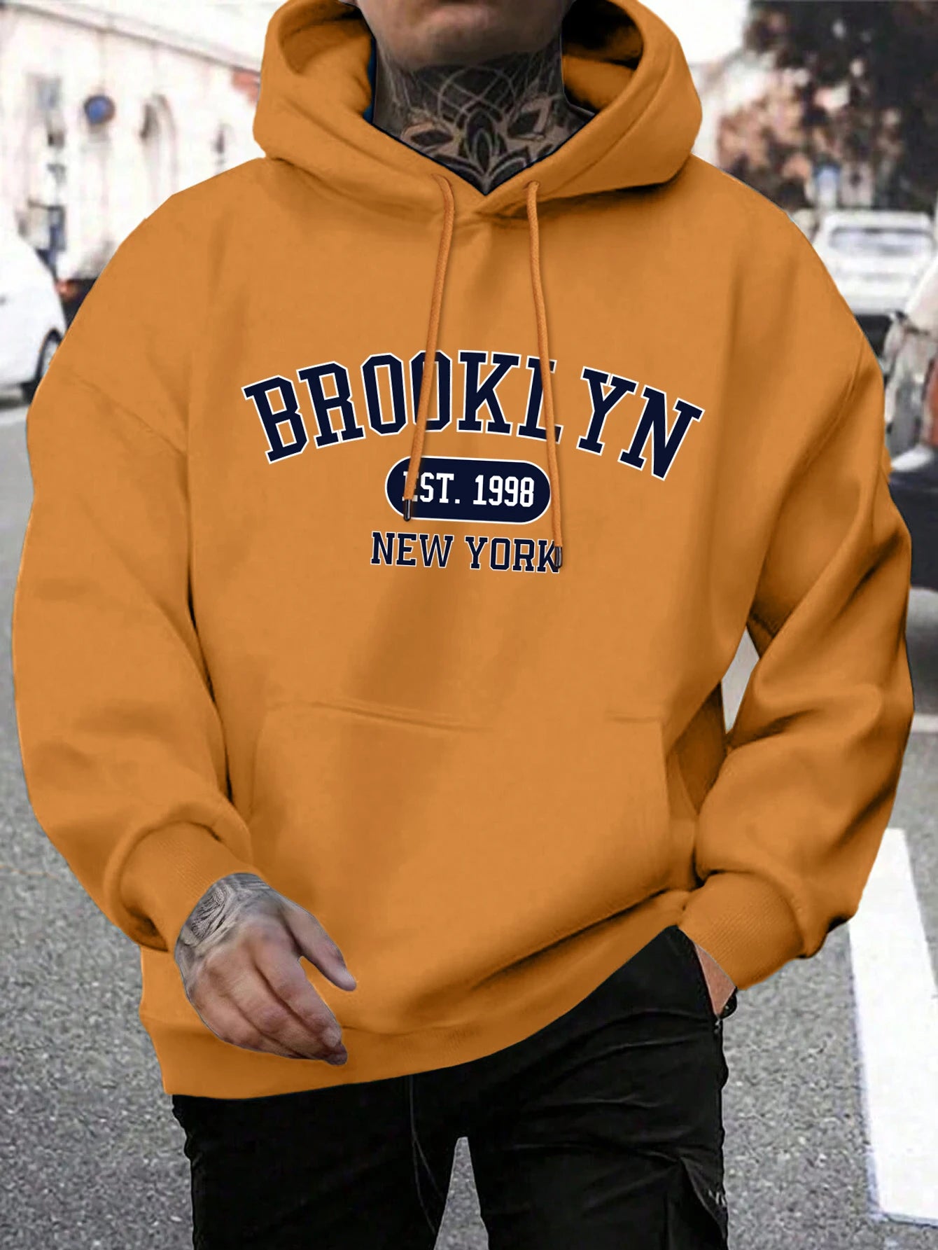 Brooklyn Est 1998 New York Printing Hoodies