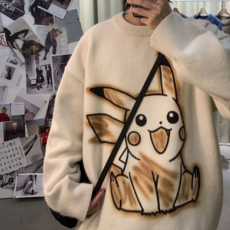 pokemon Pikachu Printed Sweatshirt