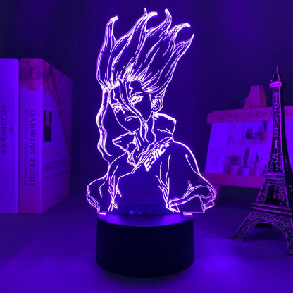 Dr Stone 3D Lamp