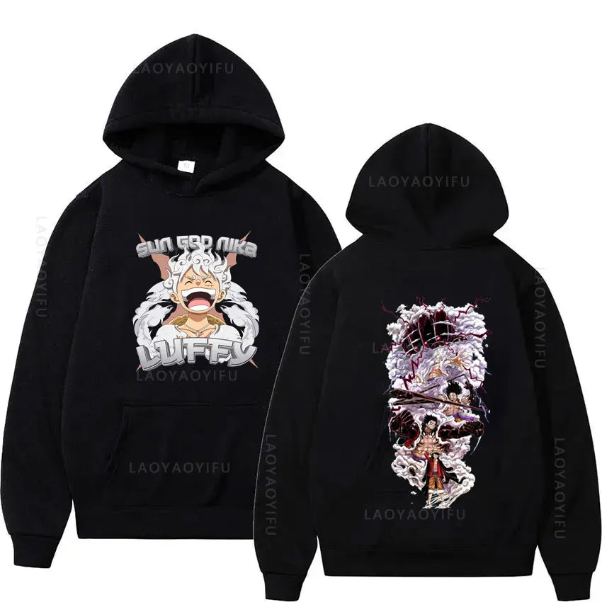 Gear 5 Luffy Theme New in Hoodies