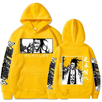 Bleach Zaraki Kenpachi Manga Hoodies