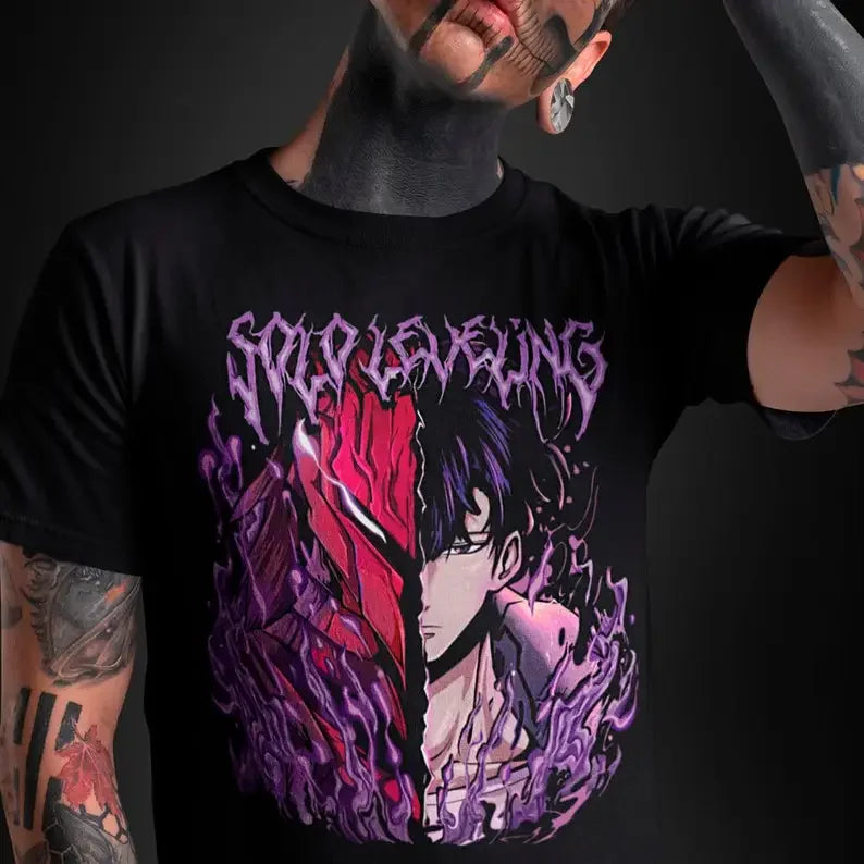 Solo Leveling Shadow Monarch T-Shirt