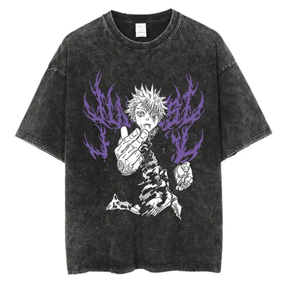 Jujutsu Kaisen Vintage Washed T-shirt