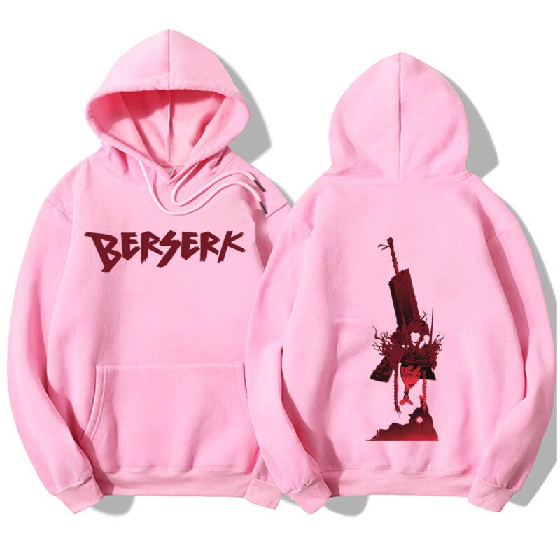 Berserk Terror Big Knife Printed Hoodie