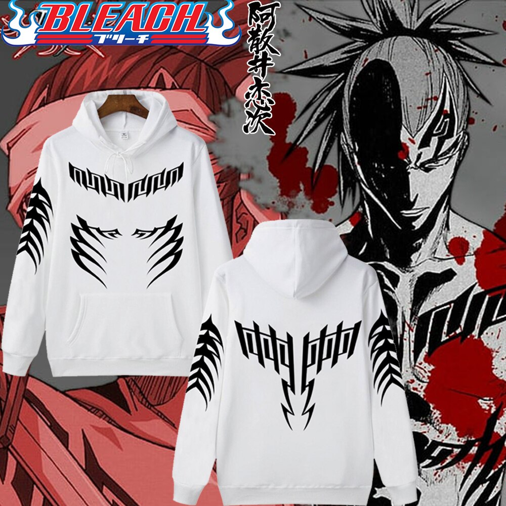 Bleach Abarai Renji Cosplay Hoodie