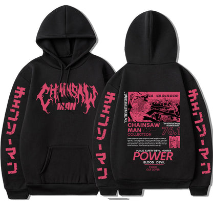 Chainsaw Man Power Graphic Hoodie