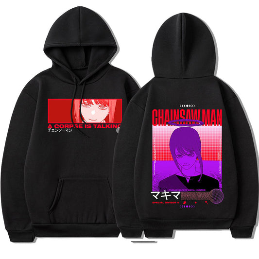 Chainsaw Man Makima A Corpse Is Talking Hoodie